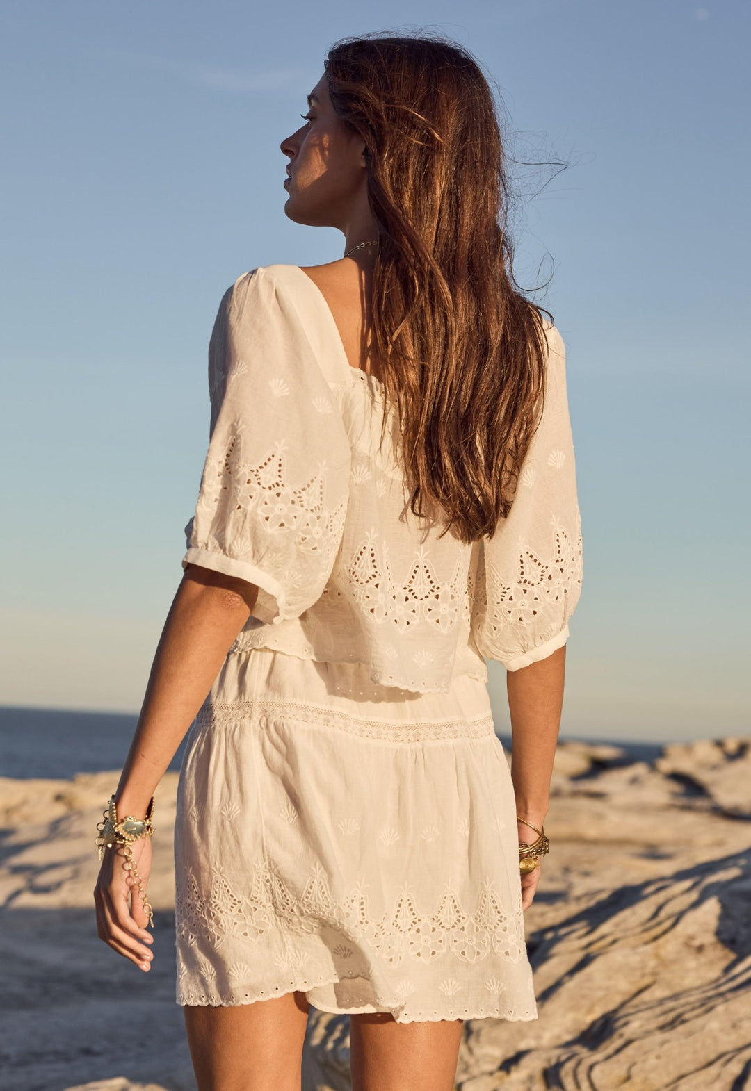 Spell Maiden Lace Blouse - Antique White - Meadow Collectiveblouse