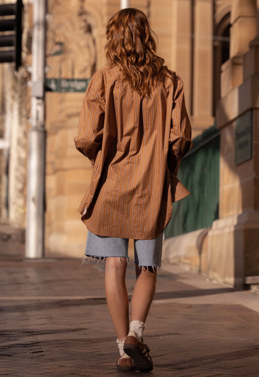 Spell Off Duty Shirt - Caramel Cafe - Meadow Collectivebutton down shirt