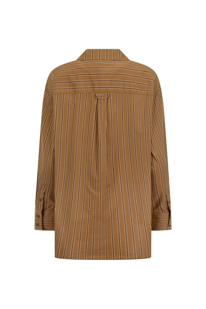 Spell Off Duty Shirt - Caramel Cafe - Meadow Collectivebutton down shirt