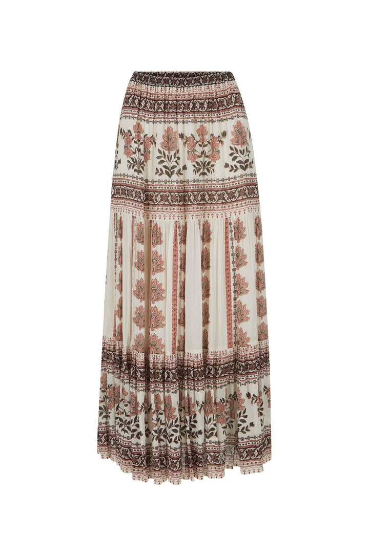 Spell Petalwood Midi Skirt- Dusty Rose - Meadow Collectivemidi skirt