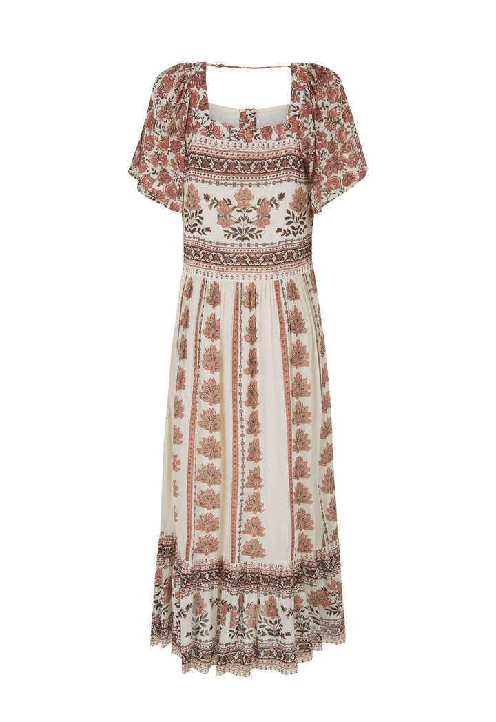 Spell Petalwood Short Sleeve Maxi- Dusty Rose - Meadow CollectiveMaxi Dress