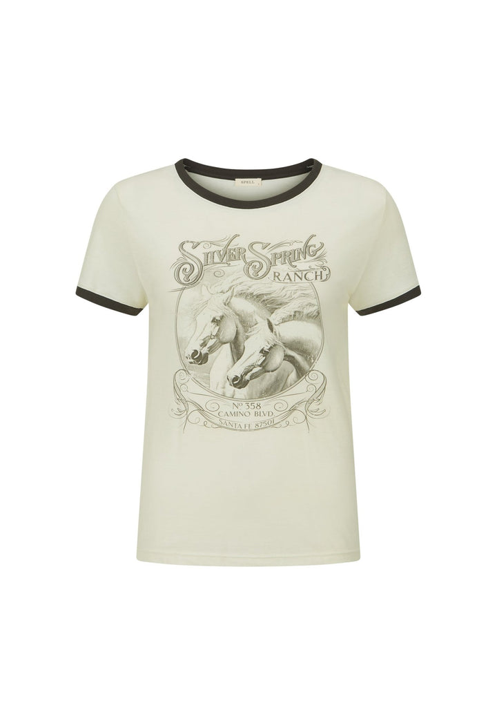 Spell Silver Spring Tee- Vintage Cream - Meadow Collectivegraphic tee