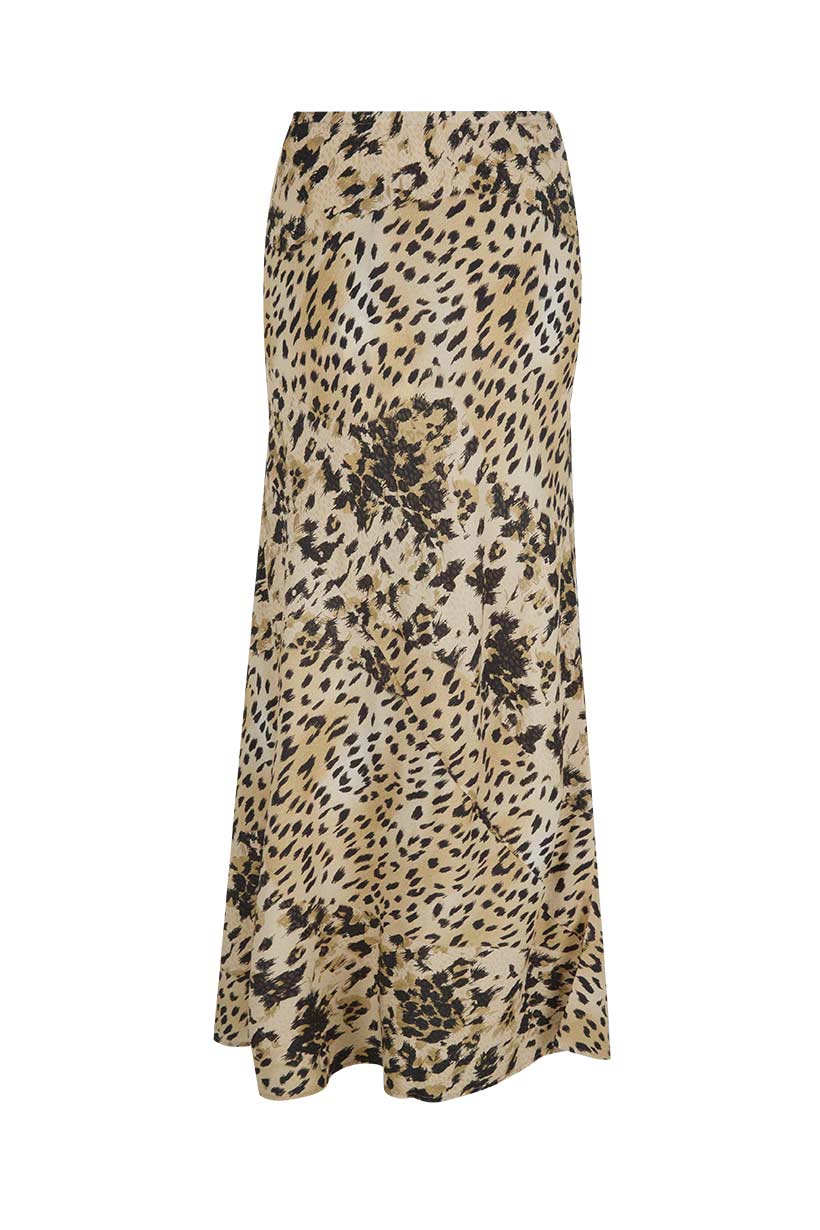 Spell Snow Leopard Bias Maxi Skirt - Meadow CollectiveMaxi Skirt