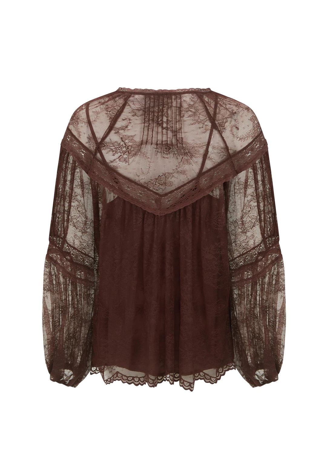 Spell Teodora Lace Blouse Fudge - Meadow Collectiveblouse