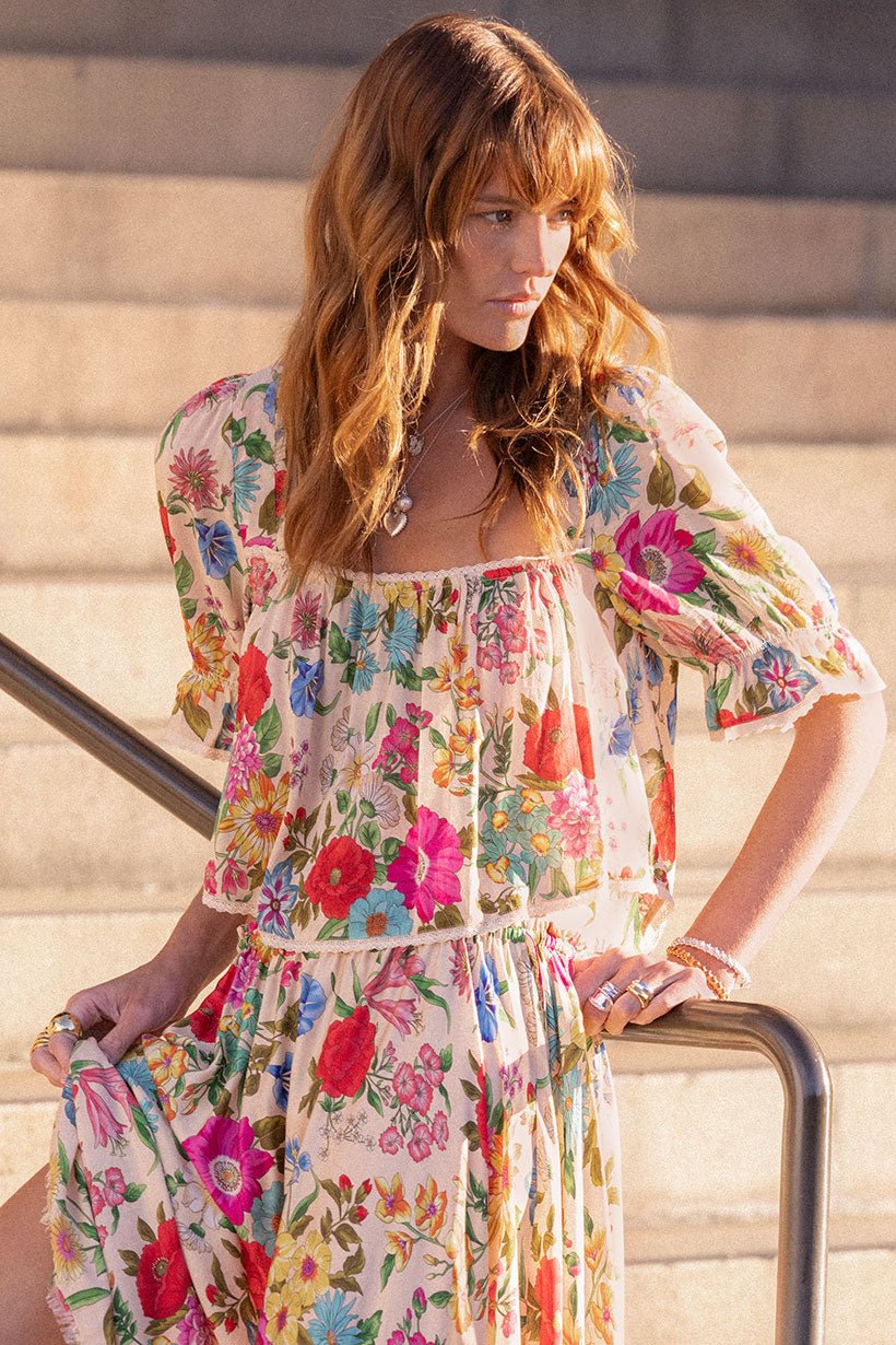 Spell Valley of the Dolls Short Sleeve Blouse - Meadow Collectiveblouse