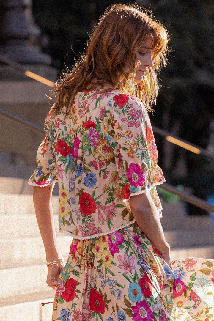 Spell Valley of the Dolls Short Sleeve Blouse - Meadow Collectiveblouse