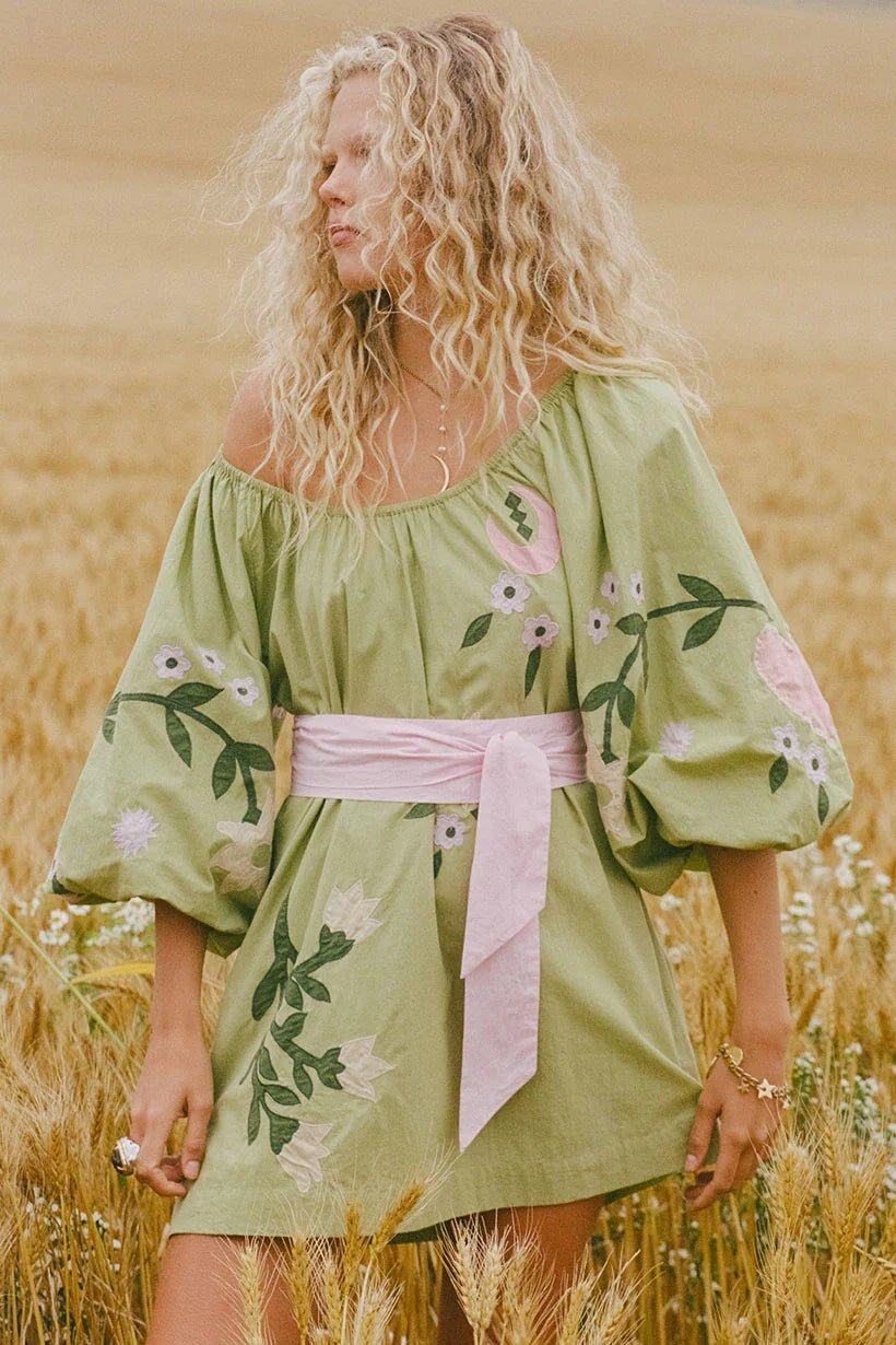 spell green dress Wonderland XS Summer 26
