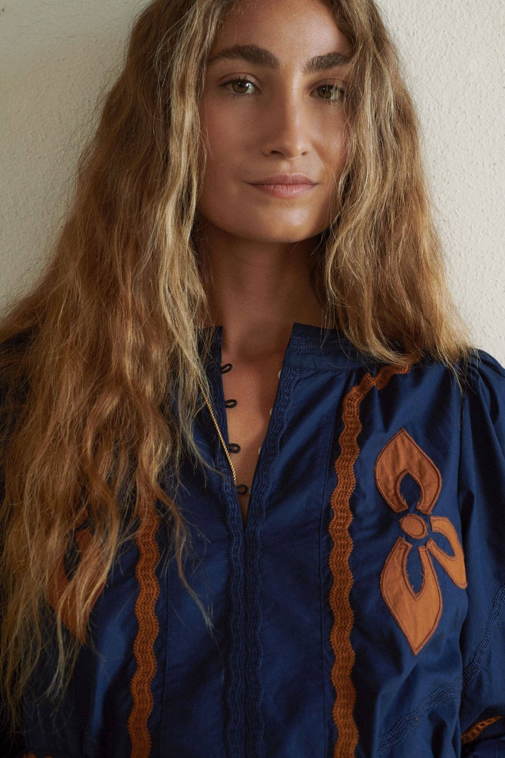 Susan Navy Midi Dress - Meadow Collectivemidi dress