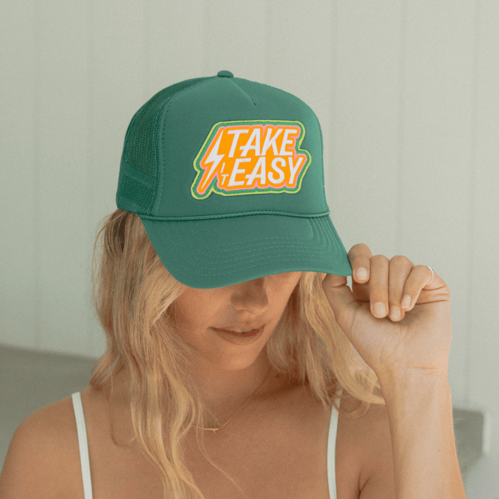 Take it Easy Patch Trucker Hat - Meadow Collectivetrucker hat