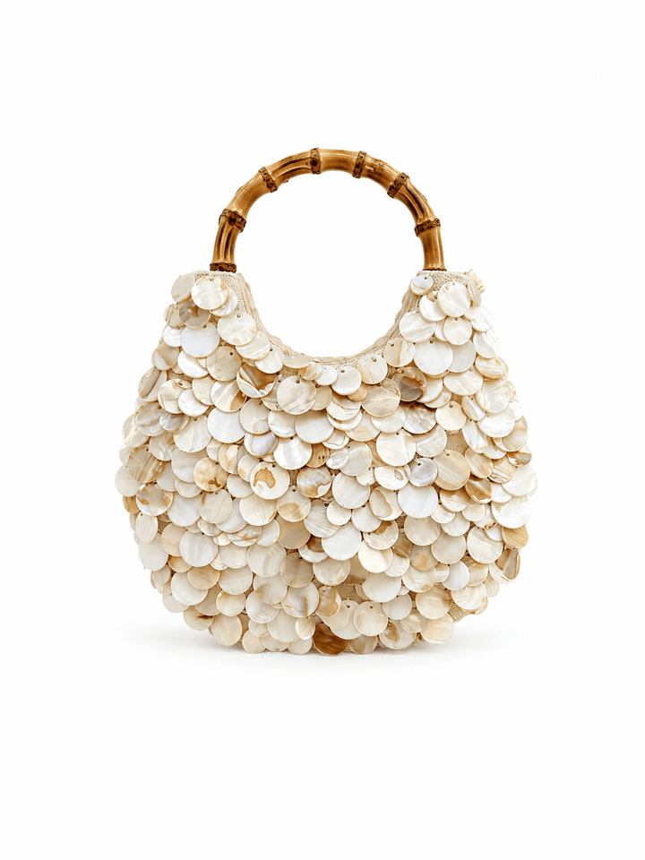 The Amalfi Pearl Bamboo Bag - Meadow CollectiveHandbag
