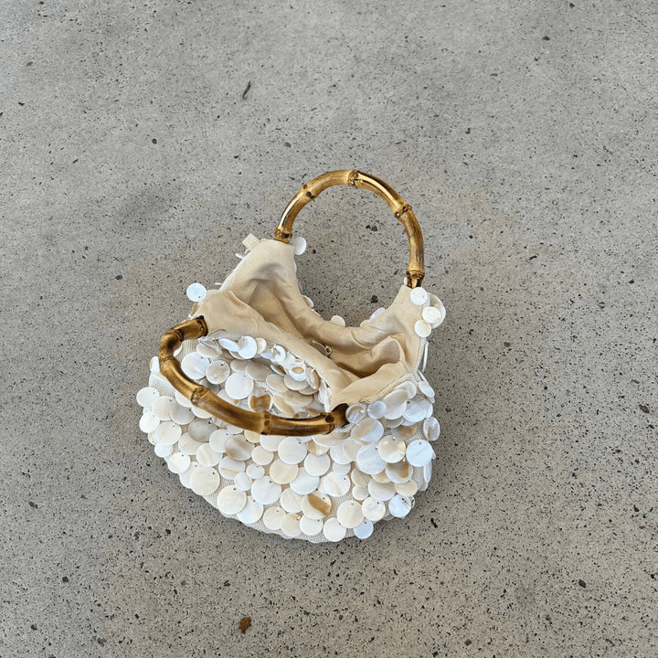 The Amalfi Pearl Bamboo Bag - Meadow CollectiveHandbag