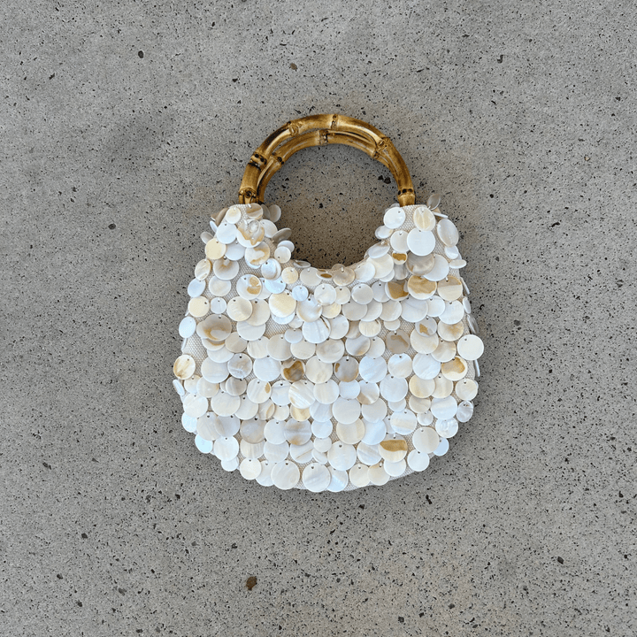 The Amalfi Pearl Bamboo Bag - Meadow CollectiveHandbag