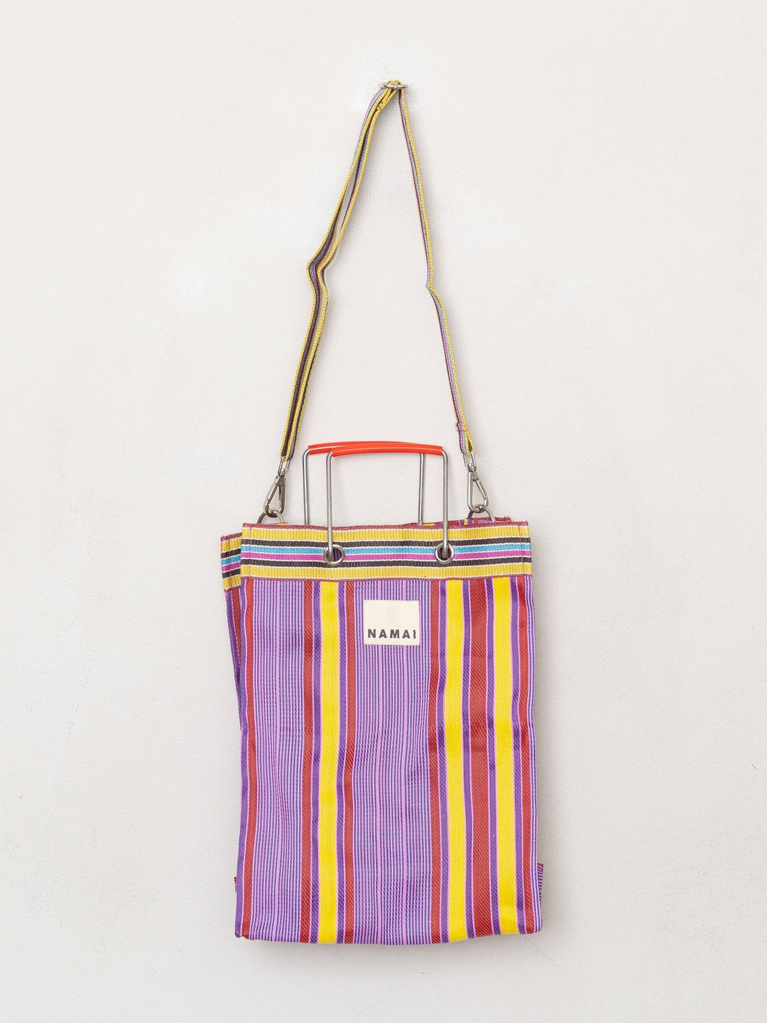 The Goa Market Recycled Nylon Tote Bag - Candy Stripe - Meadow CollectiveTote Bag