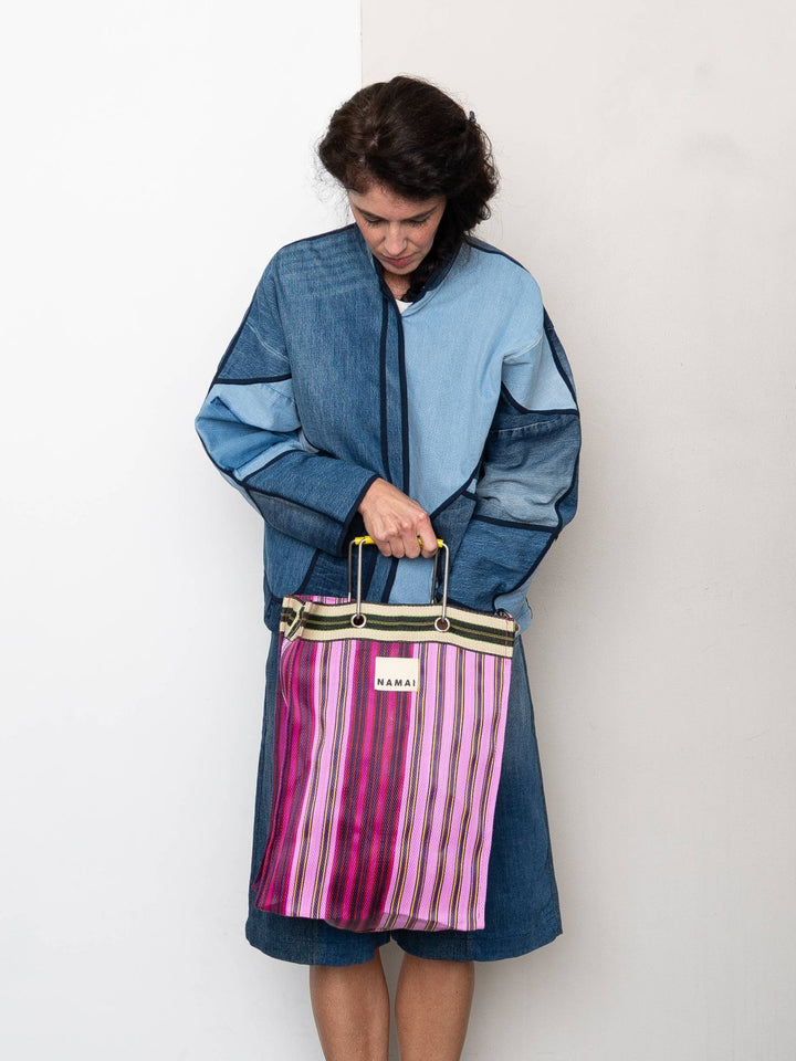 The Goa Market Recycled Nylon Tote Bag - Tulip Bud - Meadow CollectiveTote Bag