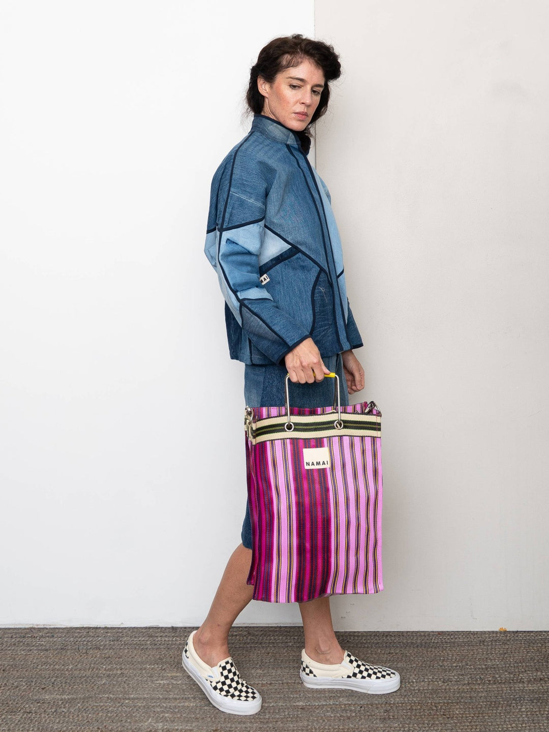 The Goa Market Recycled Nylon Tote Bag - Tulip Bud - Meadow CollectiveTote Bag
