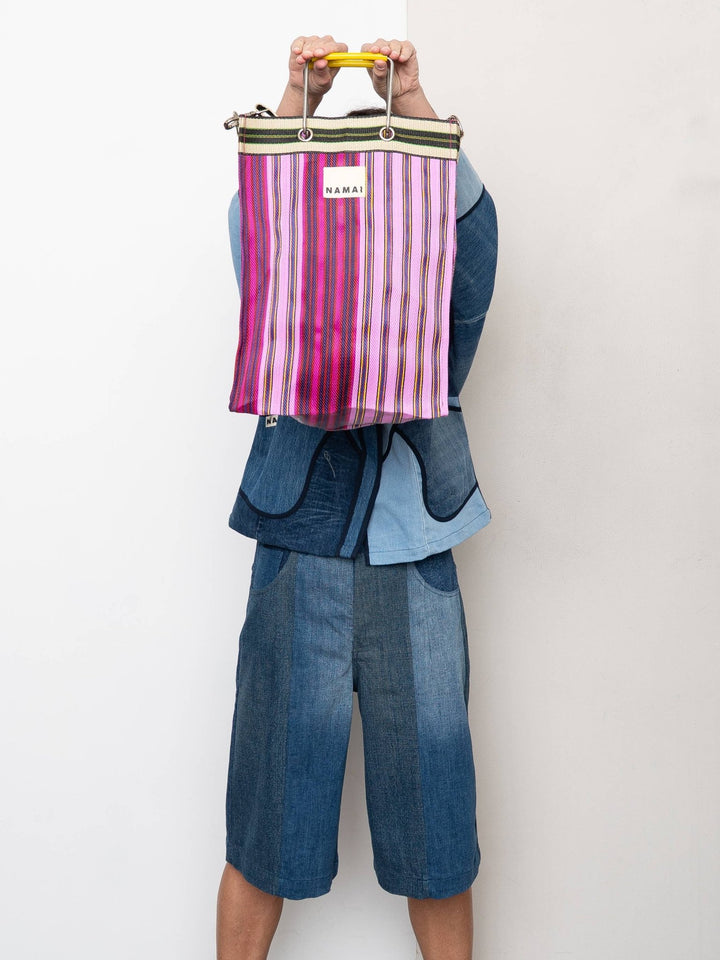 The Goa Market Recycled Nylon Tote Bag - Tulip Bud - Meadow CollectiveTote Bag