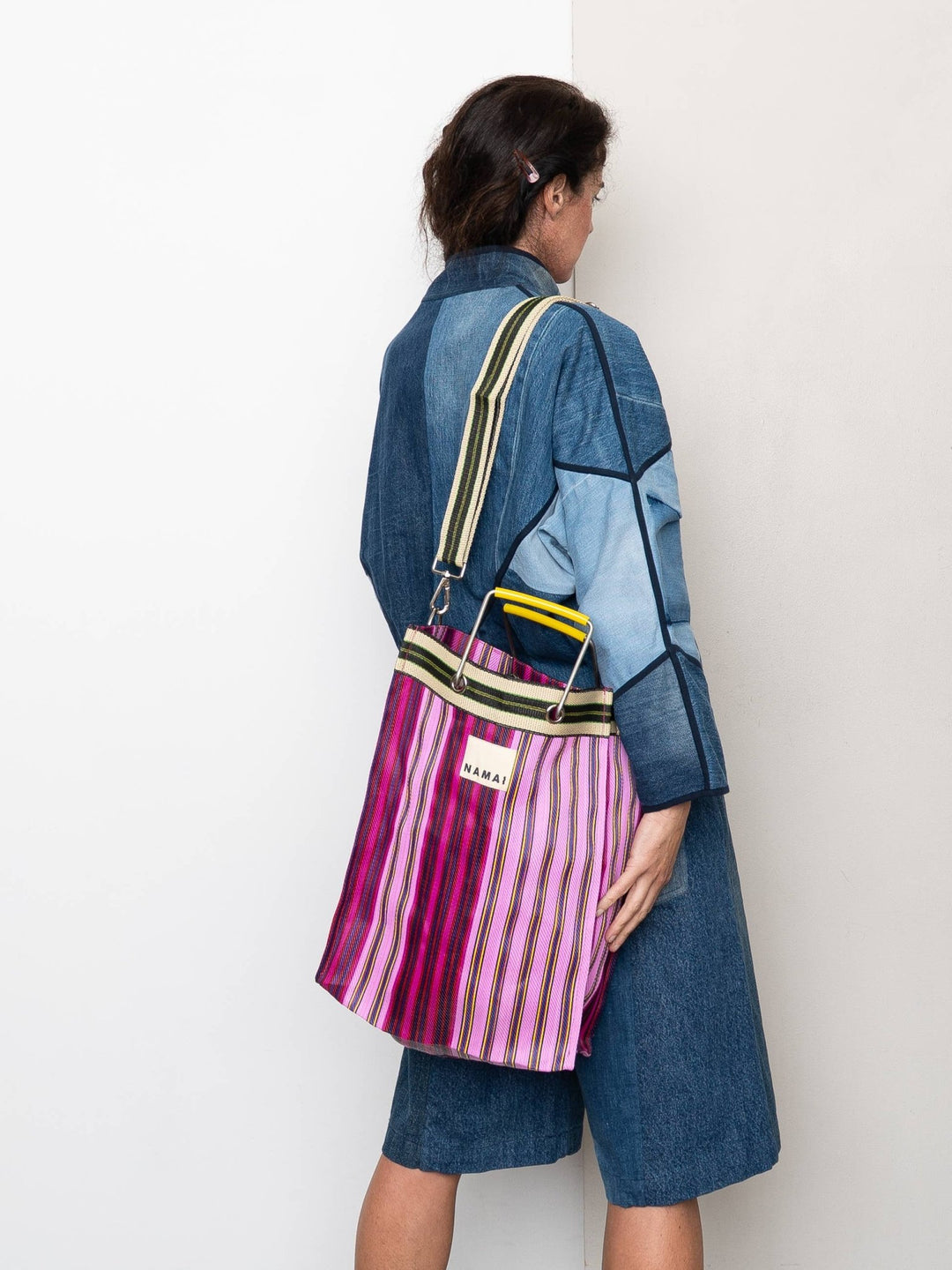 The Goa Market Recycled Nylon Tote Bag - Tulip Bud - Meadow CollectiveTote Bag