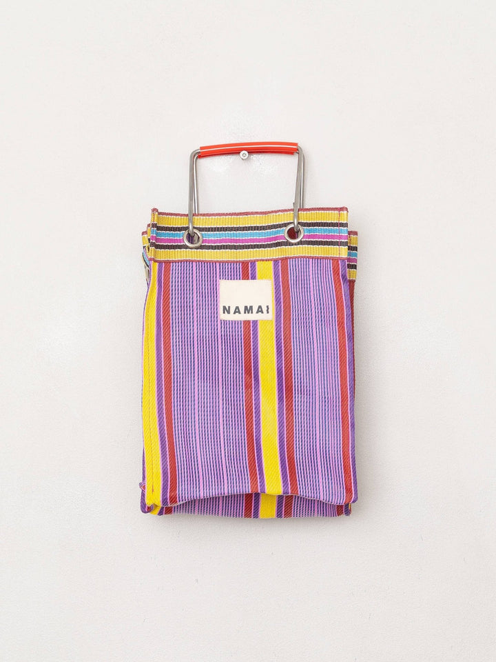 The Goa Mini Market Recycled Nylon Tote Bag - Candy Stripe - Meadow CollectiveTote Bag