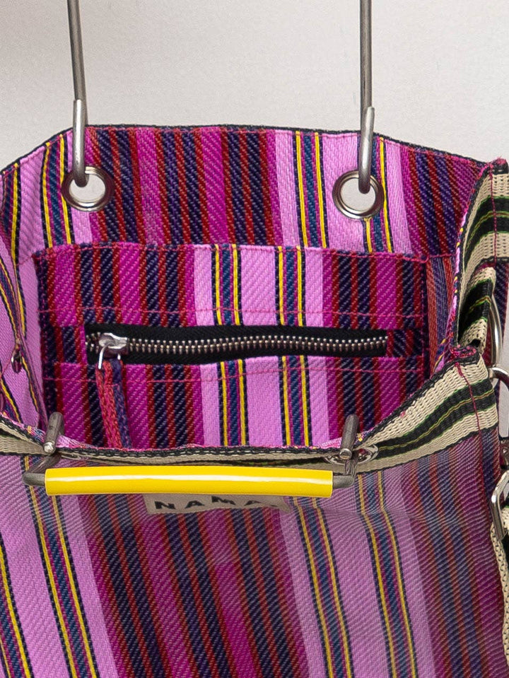 The Goa Mini Market Recycled Nylon Tote Bag - Tulip Bud - Meadow CollectiveTote Bag