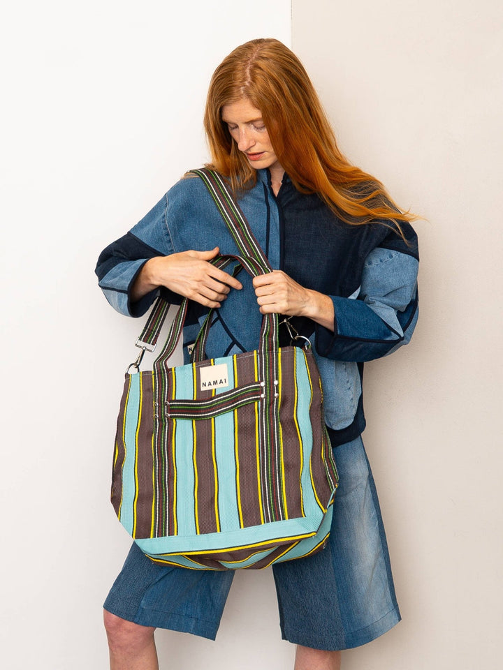 The Goa Recycled Nylon Travel Tote - Pool Boy - Meadow CollectiveTote Bag