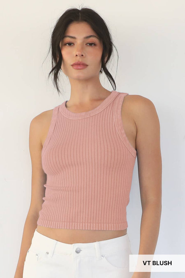 The Ultimate Vintage Wide Ribbed Tank Top - Meadow Collectivetank top
