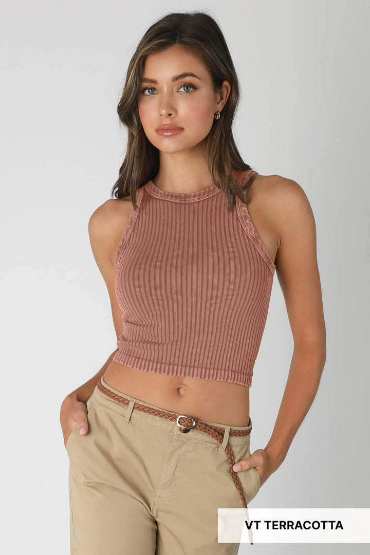 The Ultimate Vintage Wide Ribbed Tank Top - Meadow Collectivetank top