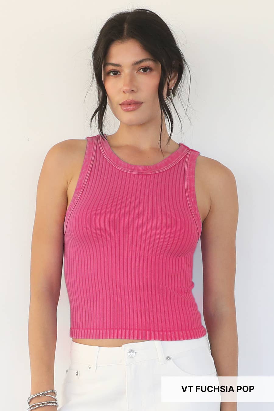 The Ultimate Vintage Wide Ribbed Tank Top - Meadow Collectivetank top