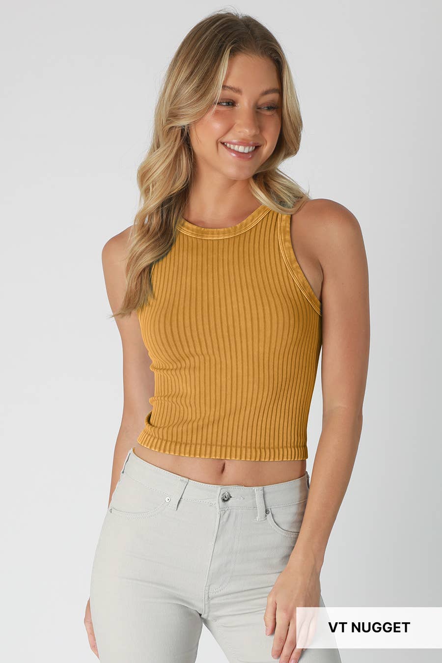 The Ultimate Vintage Wide Ribbed Tank Top - Meadow Collectivetank top