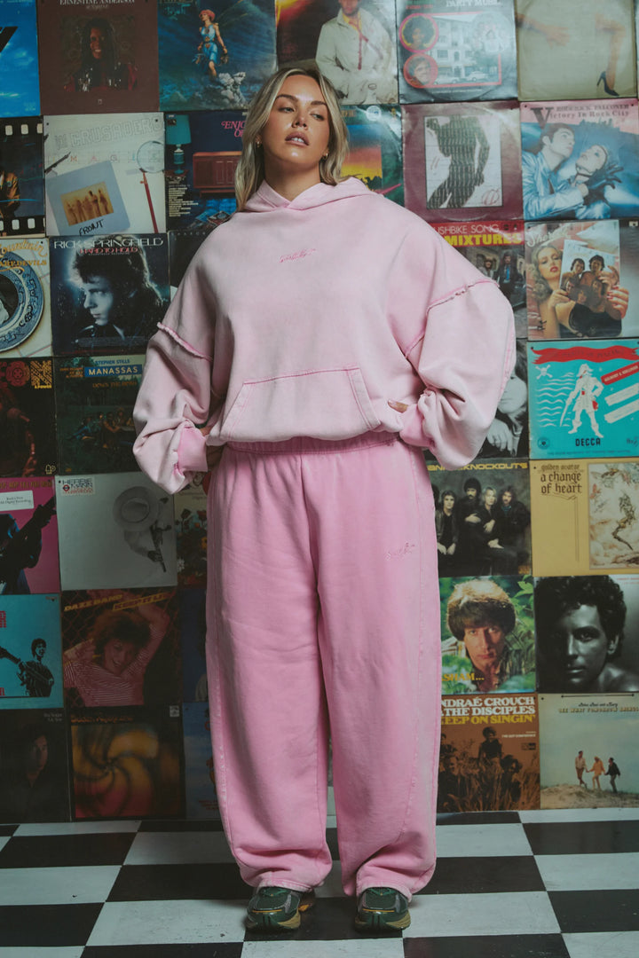 Sabbi the Basic Hoodie- Pink