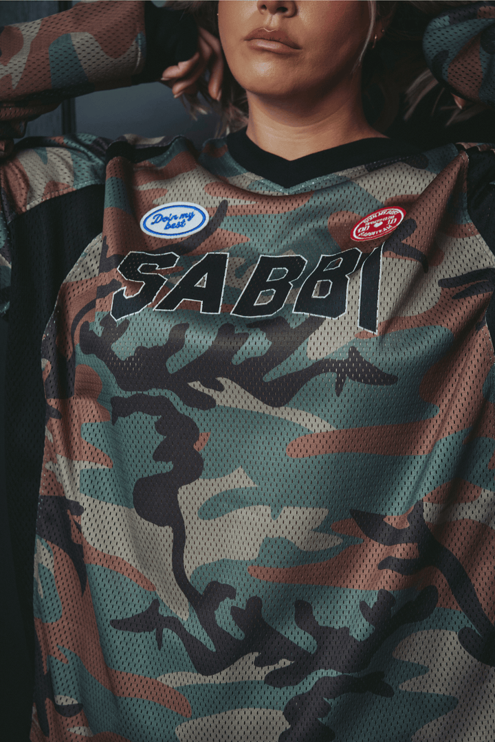 The 10 Mesh Top - Camo