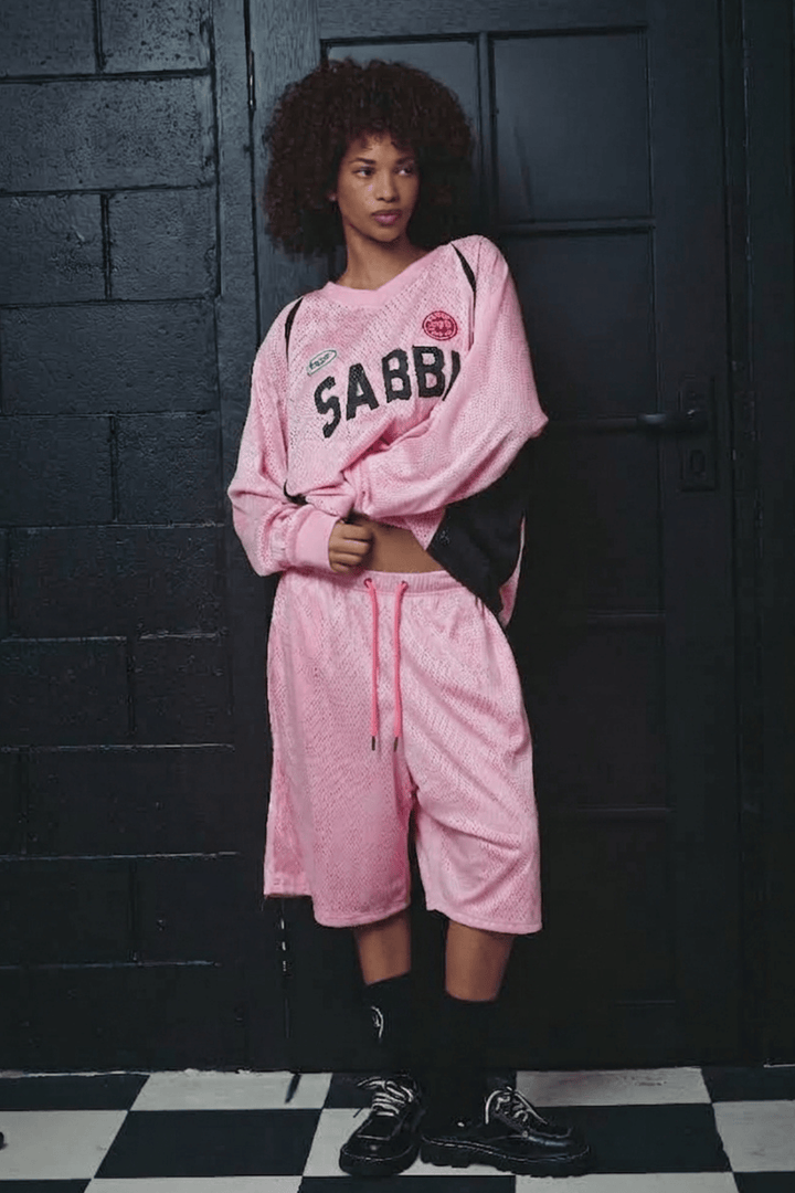 The Mesh Jort - Pink