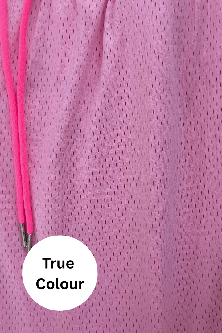 The Mesh Jort - Pink