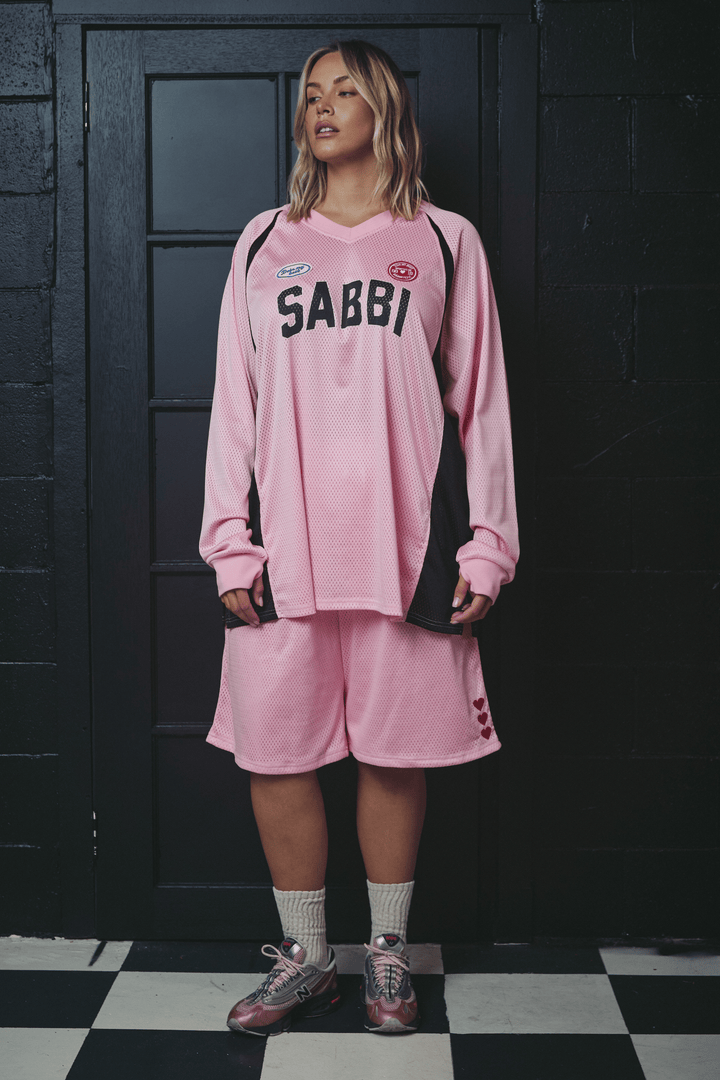 The 10 Mesh Top - Pink