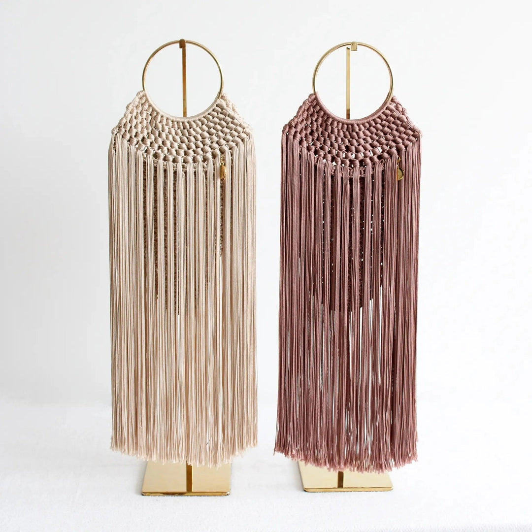 Tiffany Boho Fringe Bag - Resort Statement Purse - Meadow CollectiveHandbags