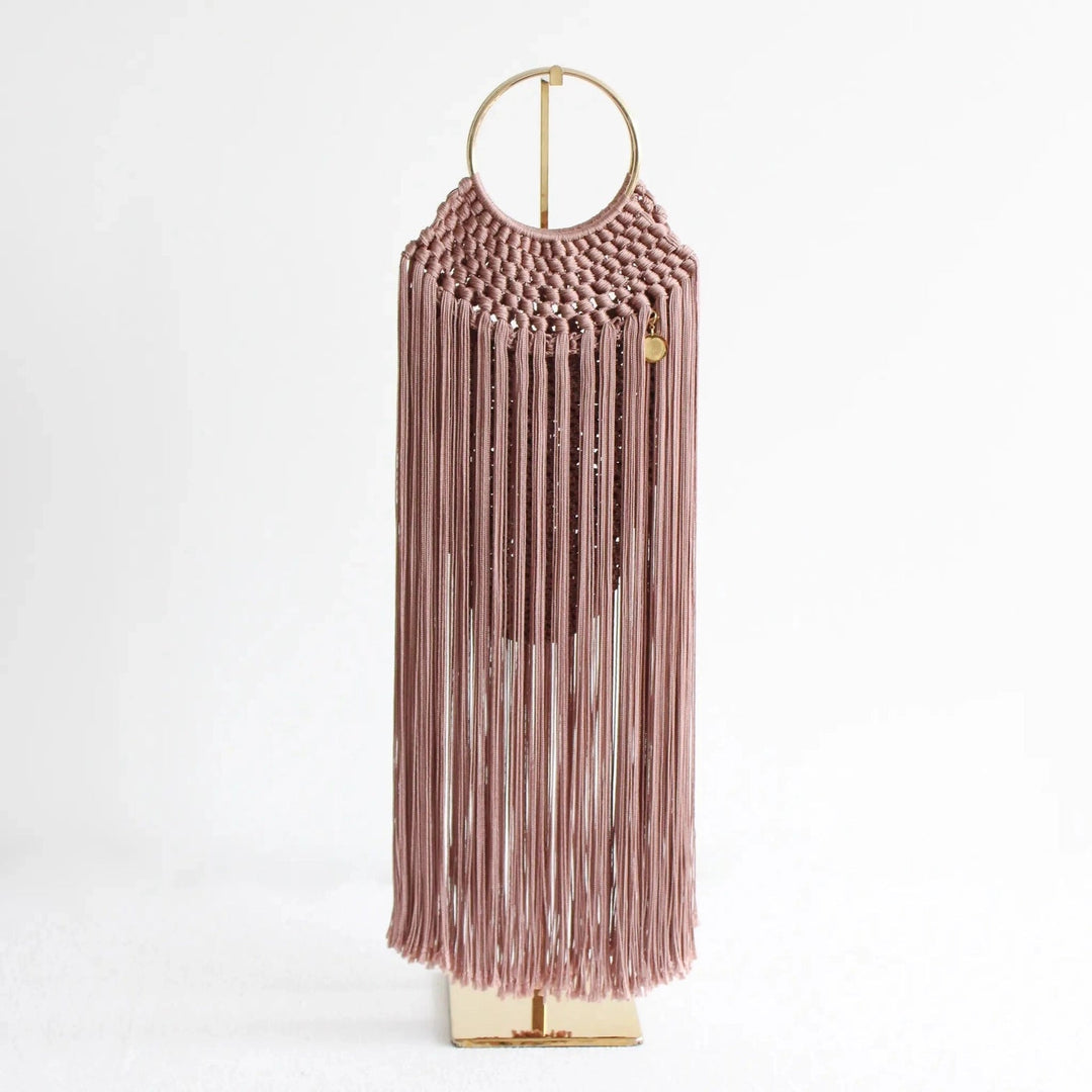 Tiffany Boho Fringe Bag - Resort Statement Purse - Meadow CollectiveHandbags