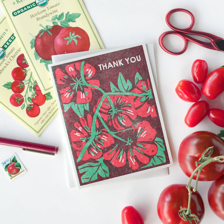Tomatoes Thank You Card - Meadow Collectivethank you card