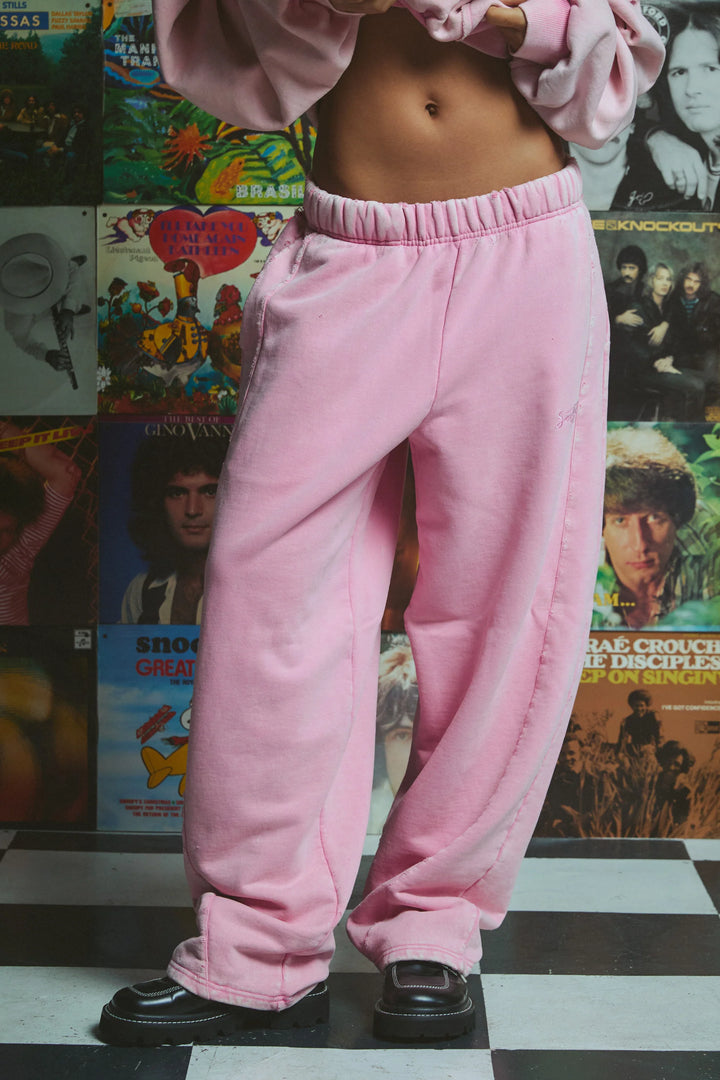 Sabbi The Barrel Trackie Pink