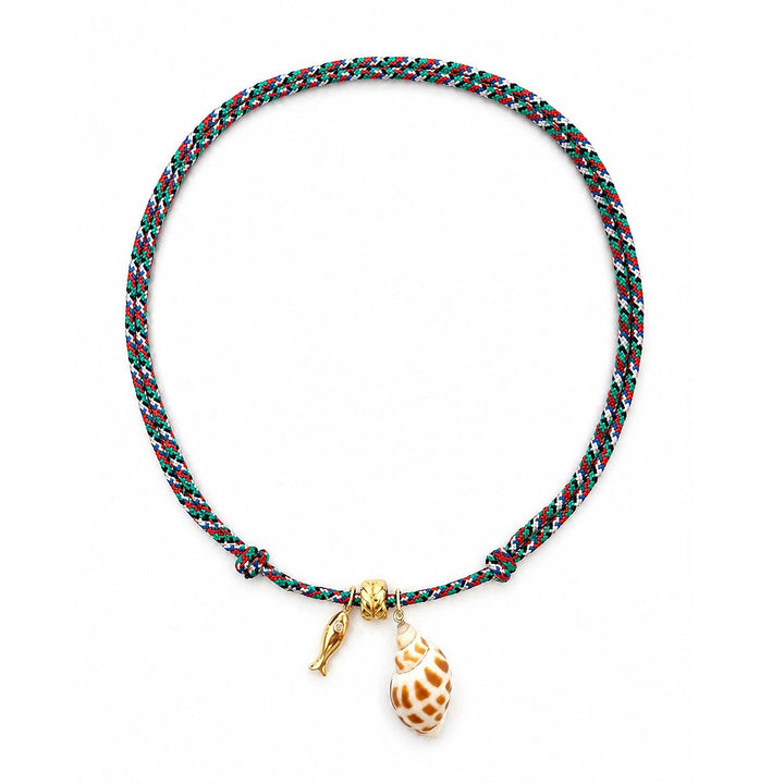 Treasure Hunter Paracord Charm Necklace - Meadow Collectivecharm necklace
