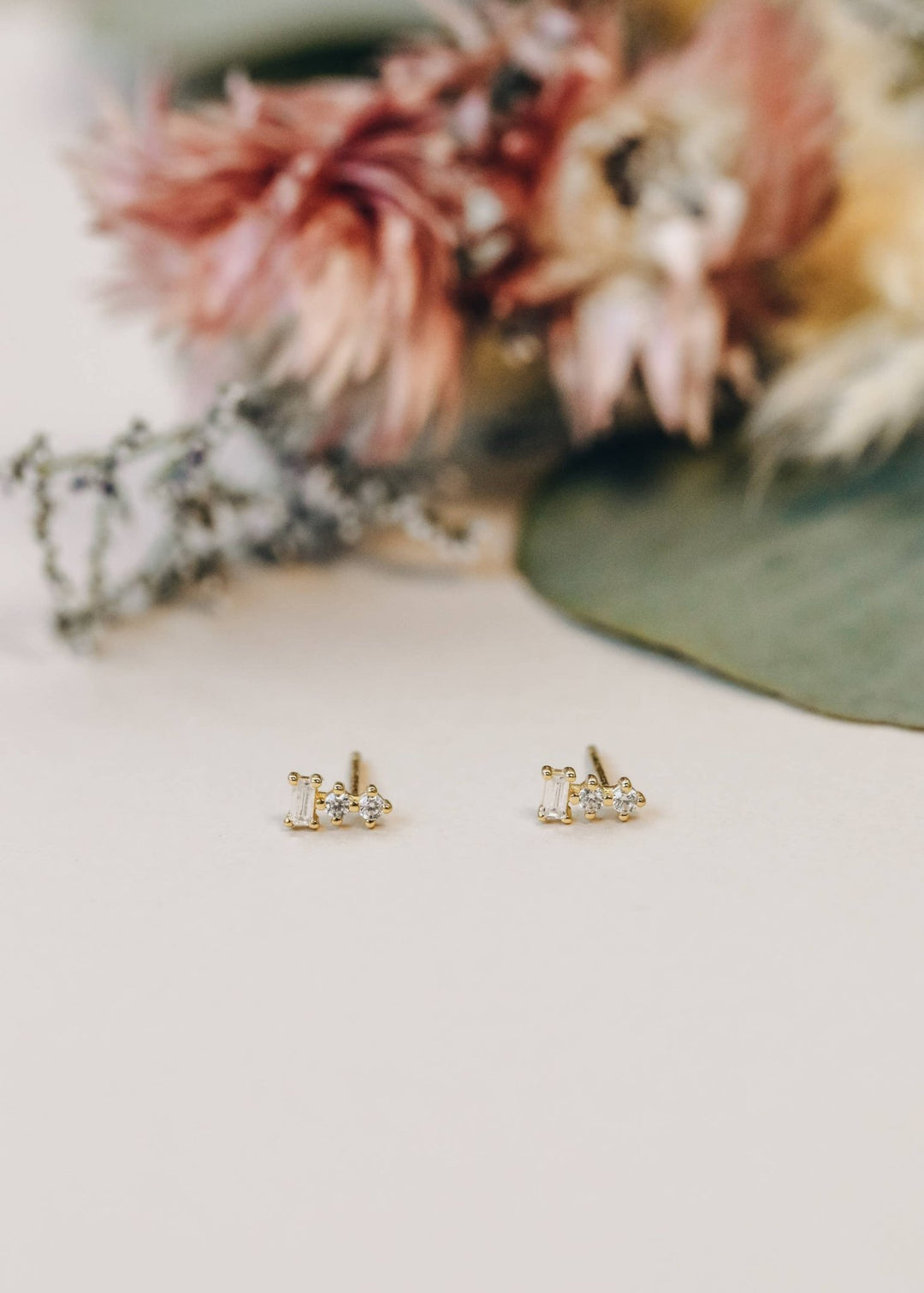 Trio Stud Stack Earrings - Meadow Collectivestud earrings