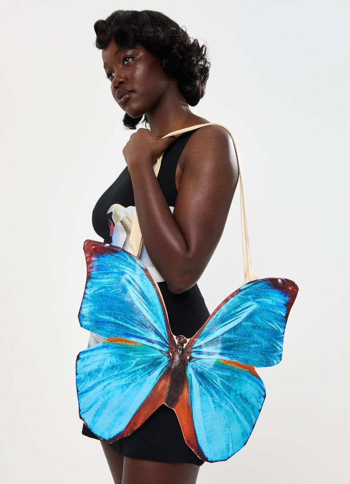 Tyler McGillivary - Blue Morpho Butterfly Tote - Meadow CollectiveTote Bag
