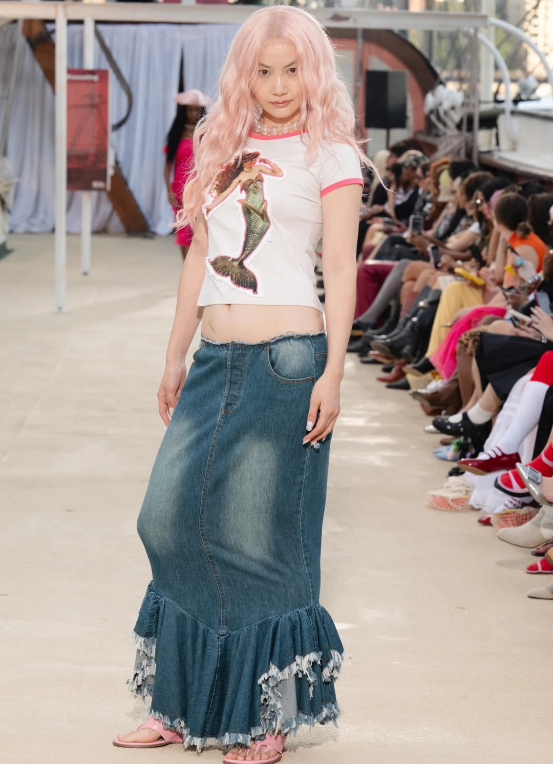 Tyler McGillivary - Dover Raglan Tee Mermaiden - Meadow Collectivet shirt