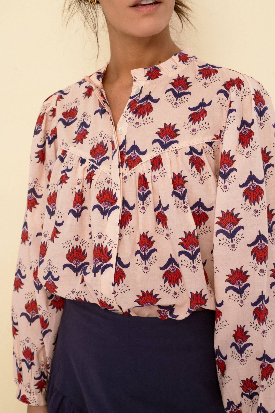 Vanessa blouse peach - Meadow Collectiveblouse