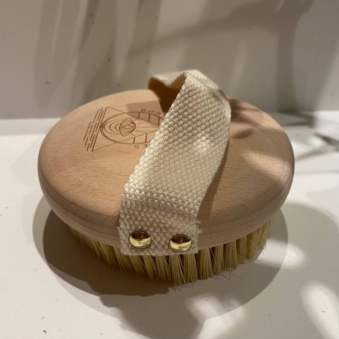 Vegan Cactus Bristle Dry Body Brush - Sustainable, Sculpting - Meadow Collectivedry brush