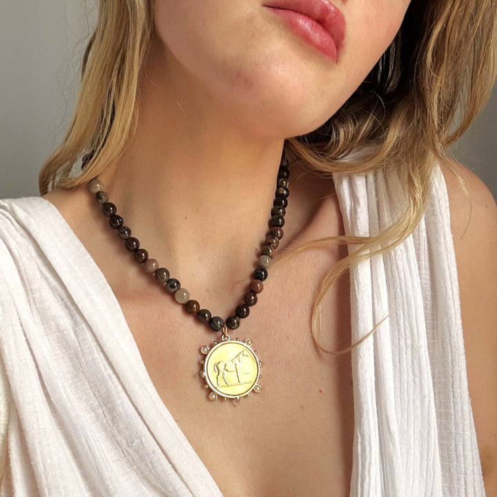 Western Spirit Beaded Necklace - Meadow CollectiveNecklace