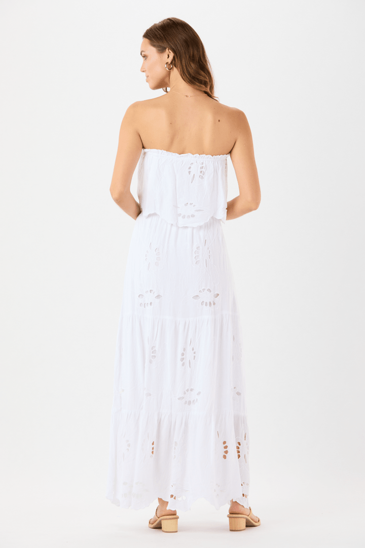 White Heliconia Skirt - Meadow Collective