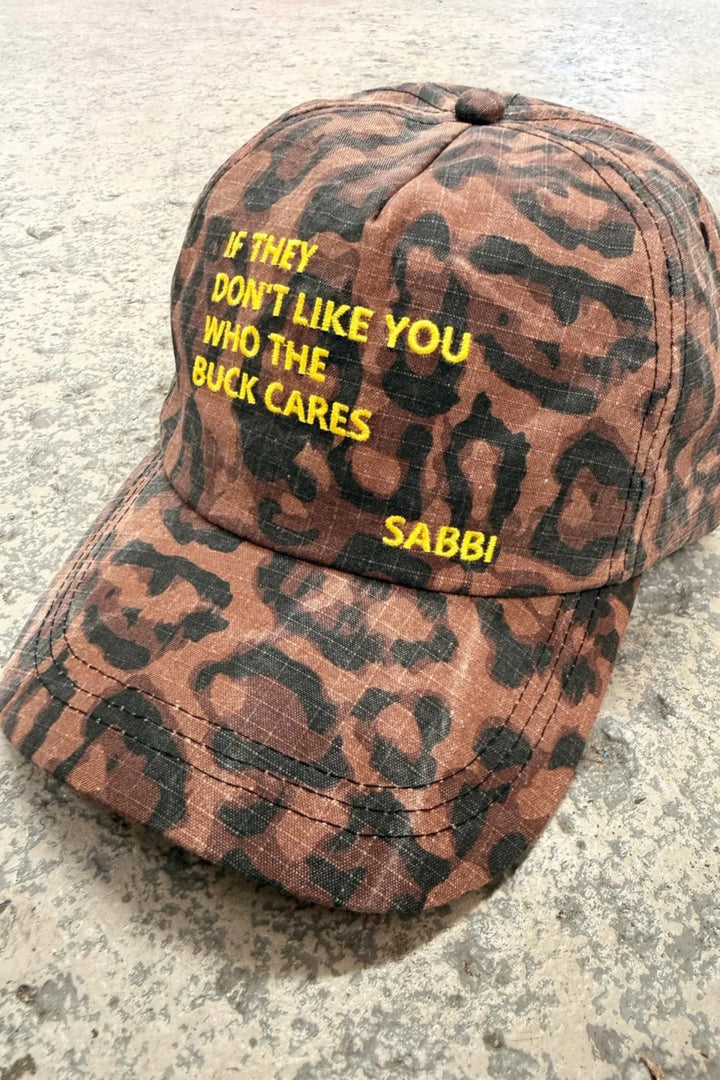 Who the Buck Cares Cap - Meadow Collectivecap