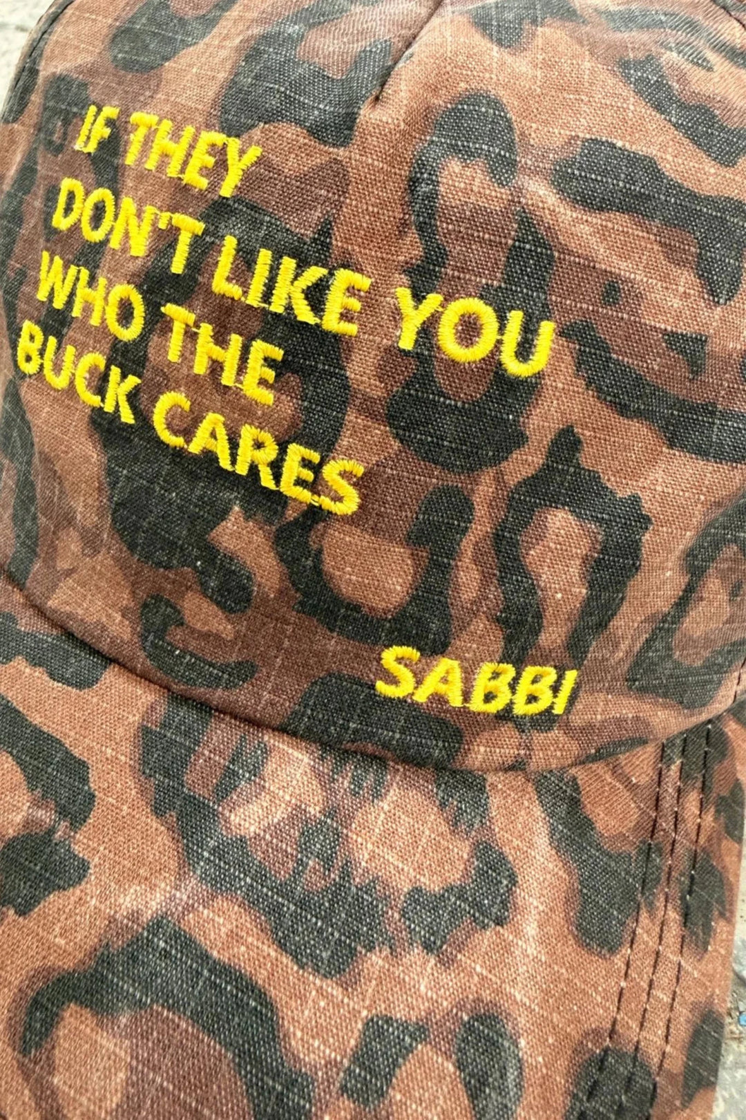 Who the Buck Cares Cap - Meadow Collectivecap
