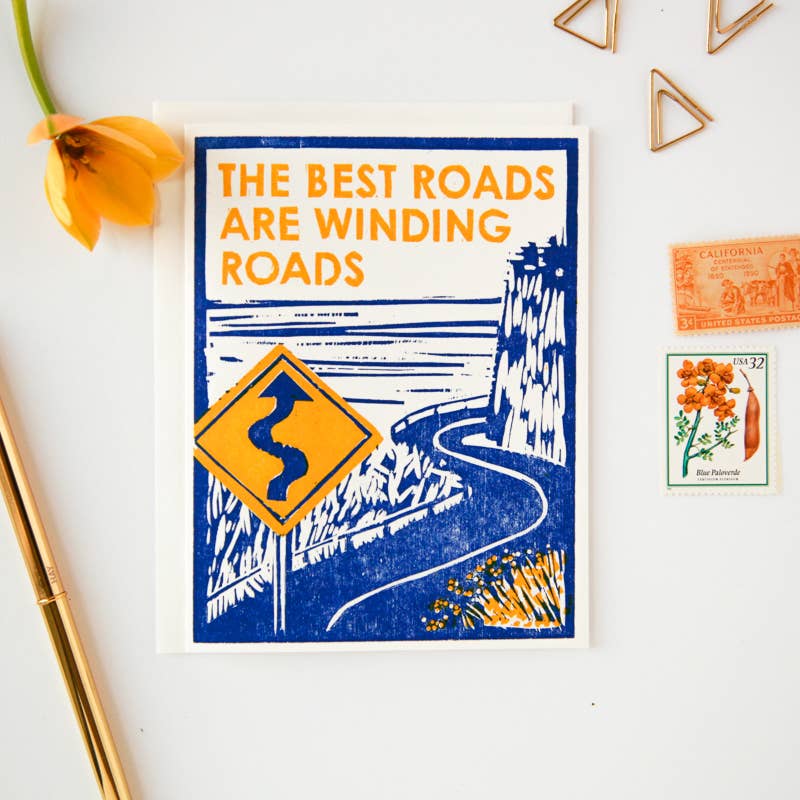 Winding Roads Everyday Inspiration Card - Meadow Collectivegreeting card