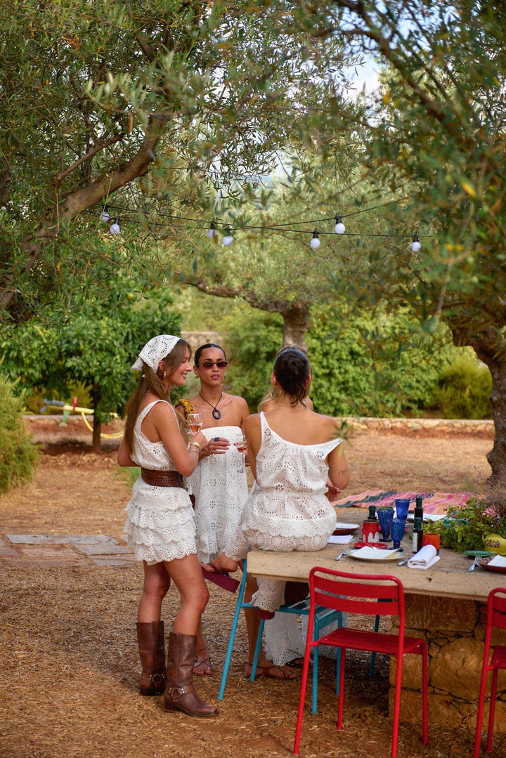 Yaya Lace Bloomer - Antique White - Meadow CollectiveShorts