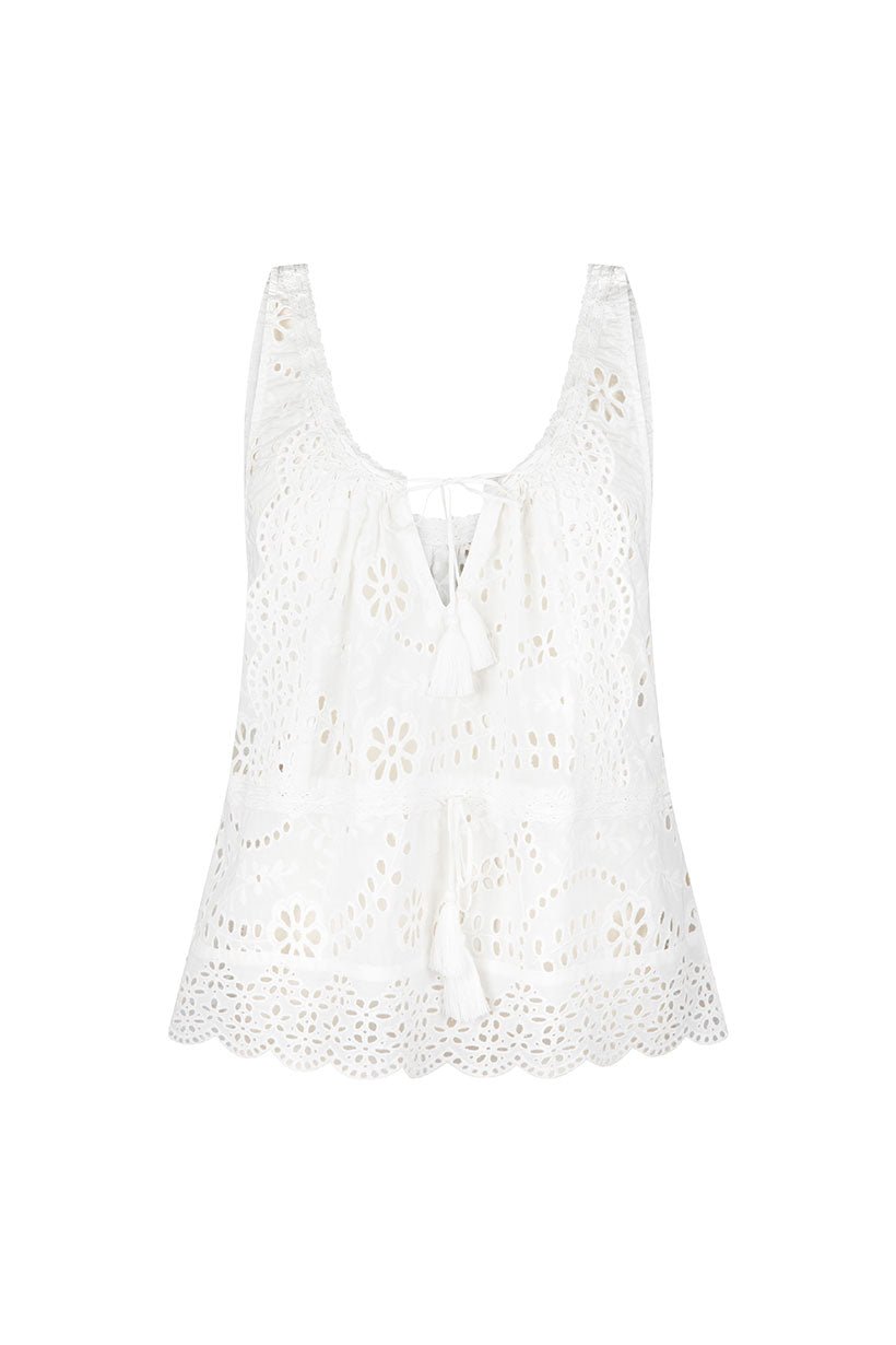Yaya Lace Cami - Antique White - Meadow Collectivecami